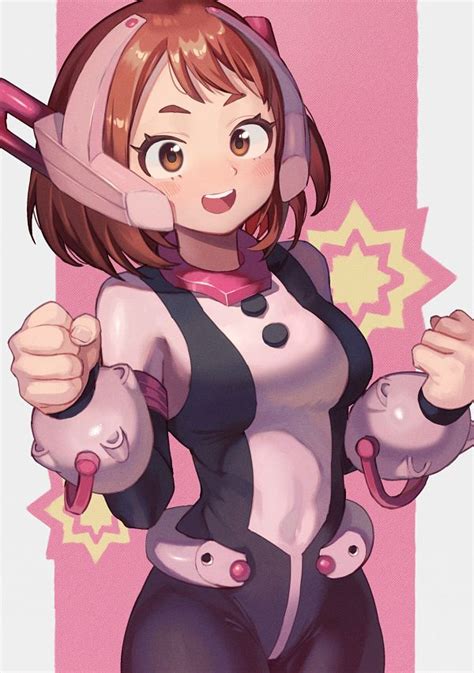 uraraka fanart|hot uraraka fanart.